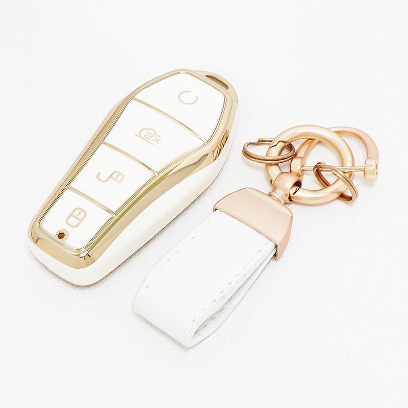 New Style Remote Control Keyless Shell Fob Auto Accessories Car Key Case Cover For BYD Song Pro Plus Max Dmi EV Seal Dolphin