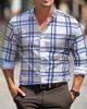 Gradient Men's Clothing Soft and Comfortable Men's Shirt Summer Hawaiian Shirt High Quality Men's Clothing Fashion Button Design
