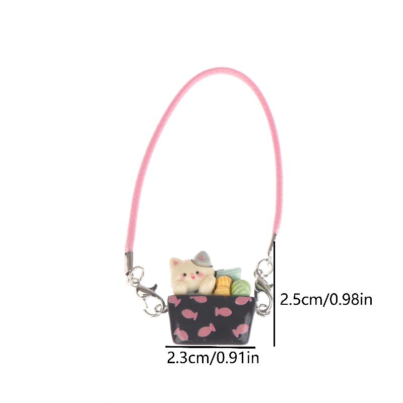 

New 5/10Pcs Mini Doll Pet Carrying Bag Dolls Neck Accessories Dollhouse Pendant Decoration DIY Dolls Dress Up Toys For Kids Gift