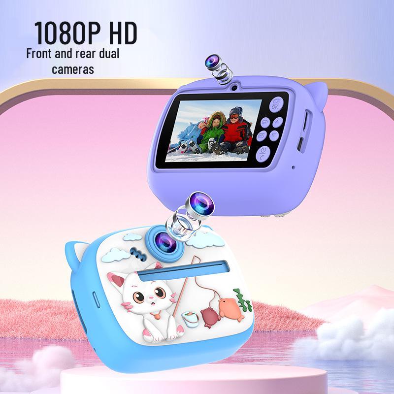 Instant Print HD Dual Camera for Kids – Video Recording