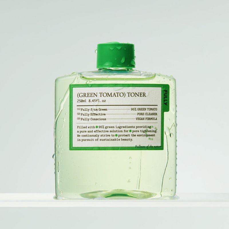 [SET] Vegan Green Tomato 4-Piece Set (1 Cleanser, 1 Toner, 1 Serum, 1 Cream)