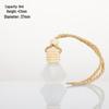 Colored Rhombus Car Aroma Diffuser Bottle with Wooden Lid
