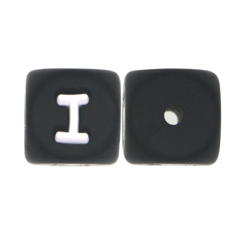 

Kovict 20-26pcs 12mm Black Silicone Alphabet Letter Beads For Jewelry Making Letters For Bracelets Jewelry Accessories