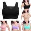 Women's Lace Anti Emptied Yoga Bra Seamless Underwear Ladies Sports Wire Free Bra
