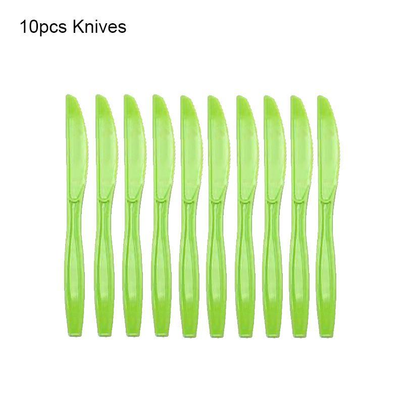 

Тема Детские Bluey Принадлежности для украшения на день рождения Тарелка Скатерть Баннер Воздушный шар 10pcs-Knives