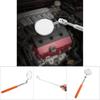 Swivel Head Telescopic Inspection Mirror Round Lens Inspection Mirror  Undercarriage Inspection