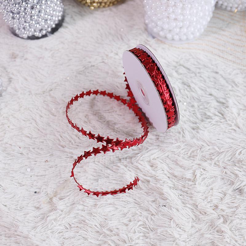 Silver Christmas Bead String for Tree and Wreath Décor - 8mm