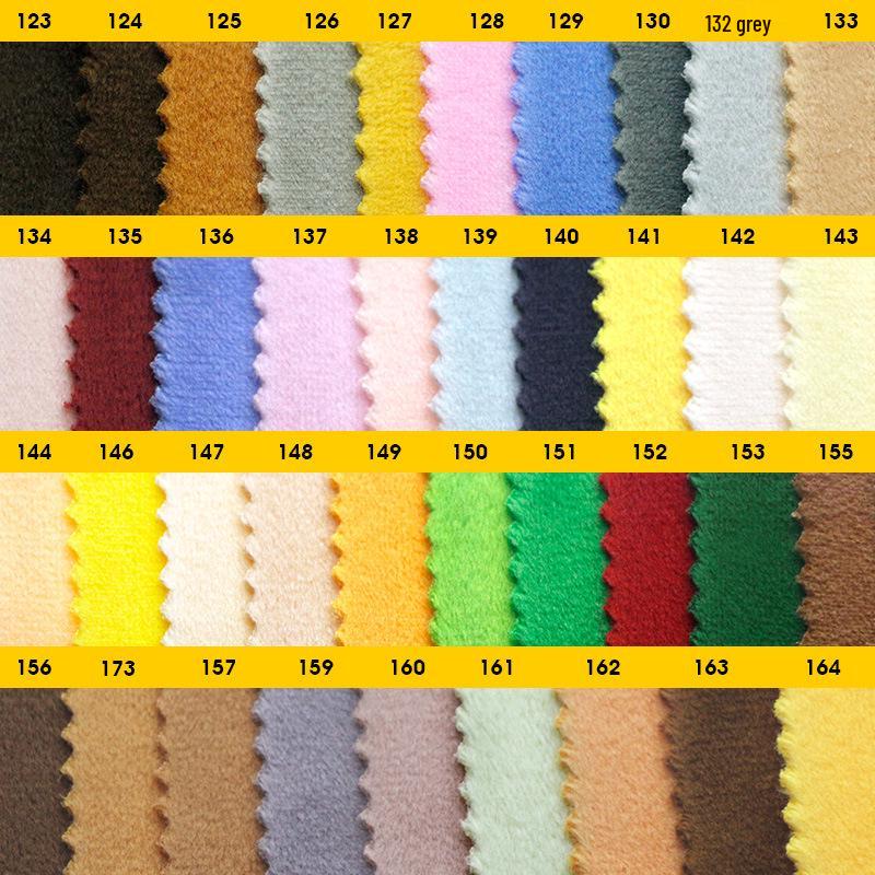 Crystal Soft 1mm Short Plush Fabric for Dolls & Pillows