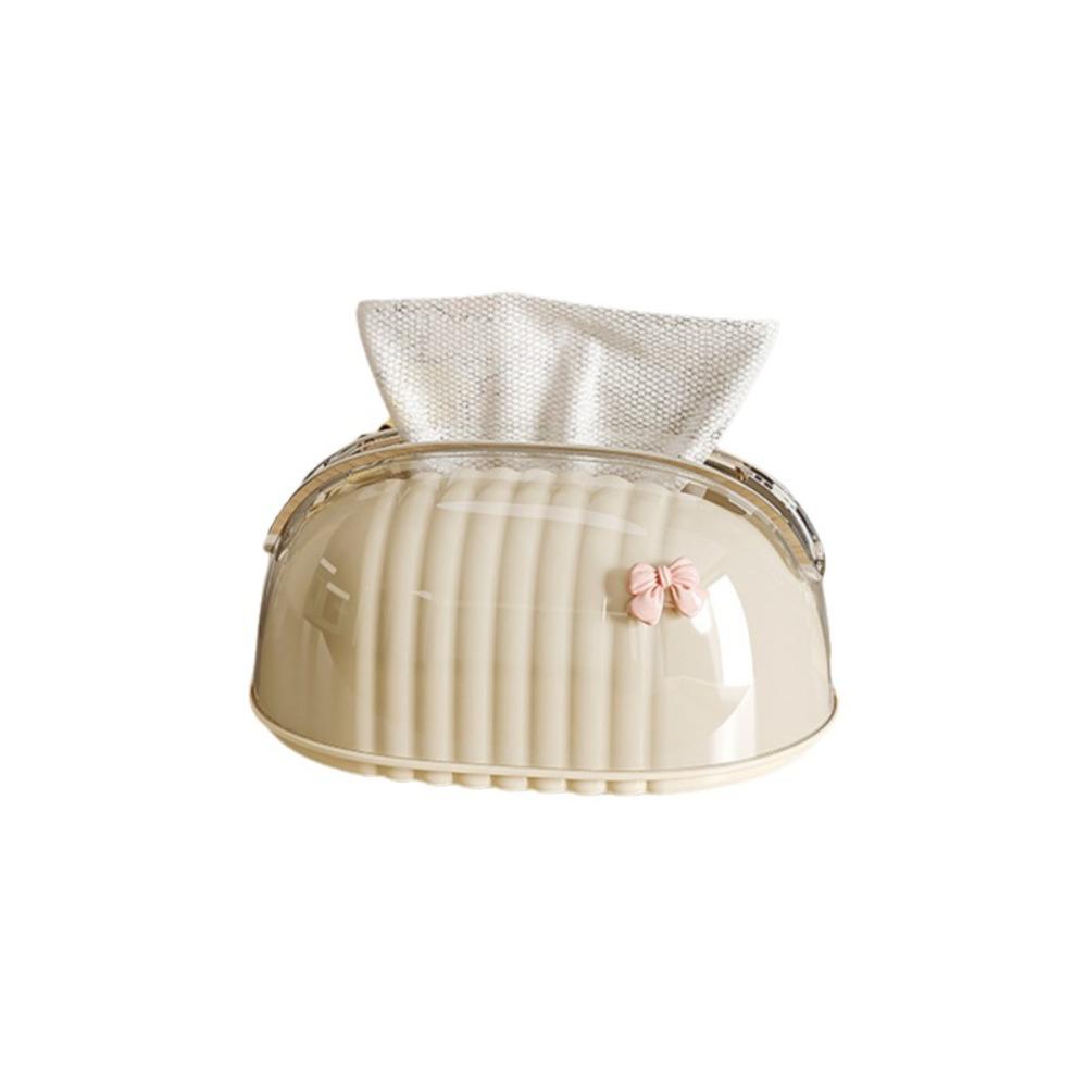 With Shelf Paper Towel Case Dust-Proof Napkin Holder Paper Towel  Dispenser  Office