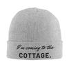 I'm Coming To the Cottage Heated Rivalry Knitted Caps Women's Unisex's Beanies Winter Hats Acrylic Warm Caps