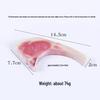 Korean BBQ Display: Lamb Chop, Tomahawk Steak, Beef Patty, Luncheon Meat, Raw Pork Model