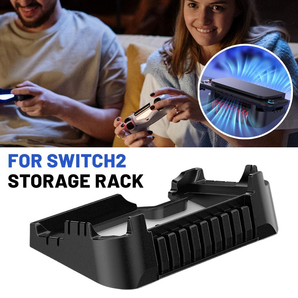 Storage Protecting For Switch 2/Switch/OLED Storage Stand Compatible With All Console Docks Game Cartridges Integrated