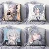 Haimiya Senpai Wa Kowakute Kawaii Manga  Pillow Covers Home Sofa Cushion Covers and Aecorative Custom