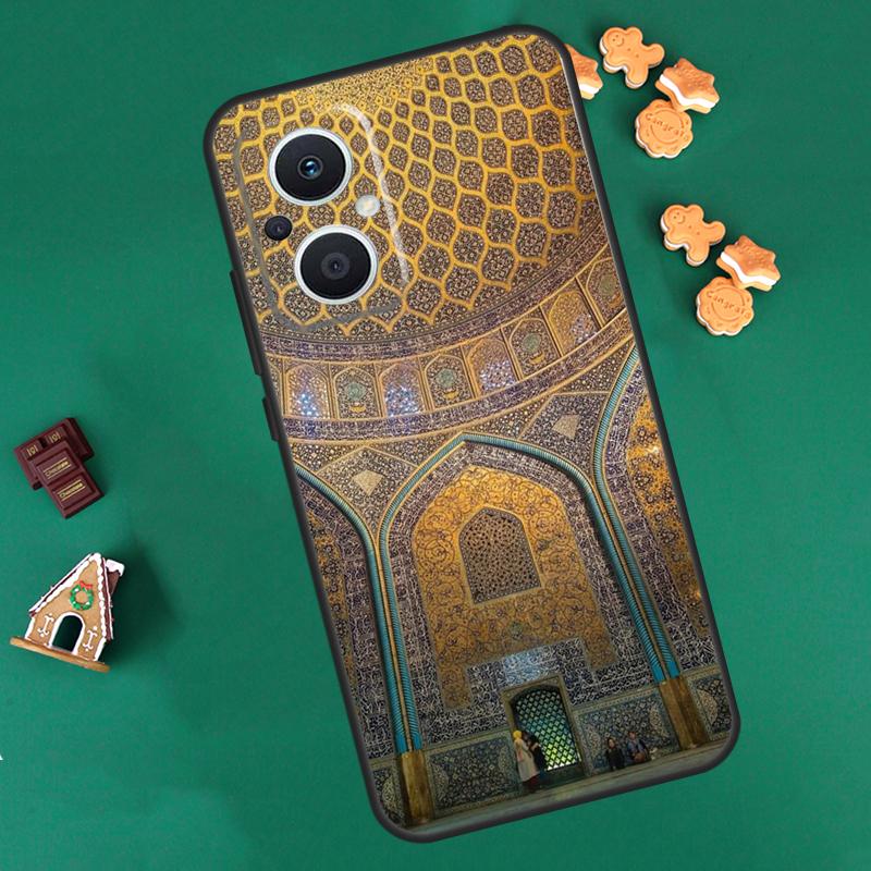 Islam Muslimische Moschee Hülle für OPPO Reno 10 Pro 4Z 5Z 8T 4 5 6 7 8 Lite OPPO Find X6 Pro X3 X2 Neo X5 Lite Hülle