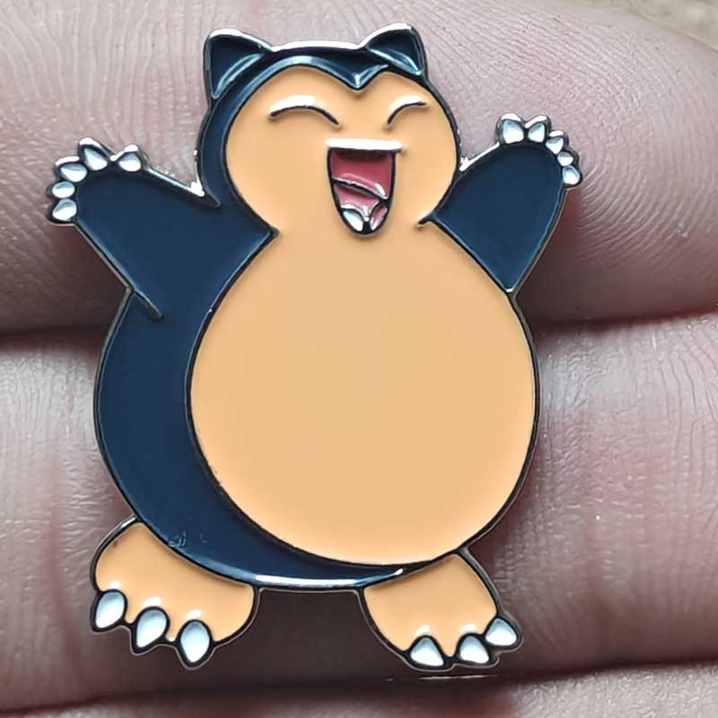 Anime  Bruise Pikachu Enamel Pin Lapel Pins for Backpacks Brooches Badges for Clothes Jewelry Gifts for Friend
