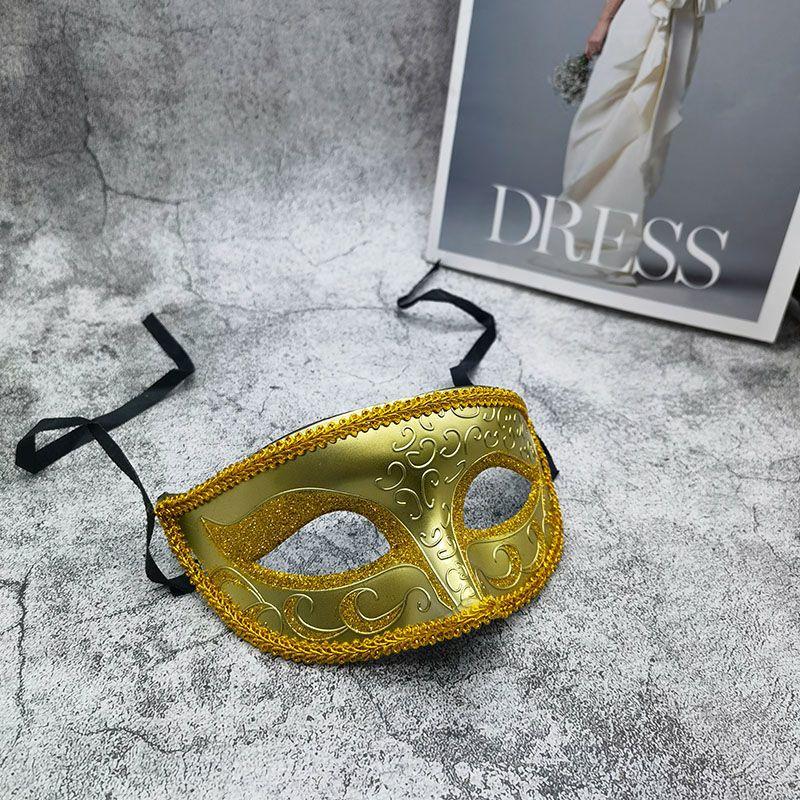 Halloween Cosplay Masks Adults Sexy Handsome Masquerade Mask Upper Half Face Mystery Birthday Party Decorations Costume Props