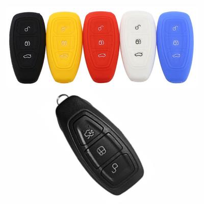 Car Key Case Cover for Ford Ranger C-Max Cmax S-Max Focus Galaxy Mondeo Transit Tourneo Custom Key Holder Shell Accessories