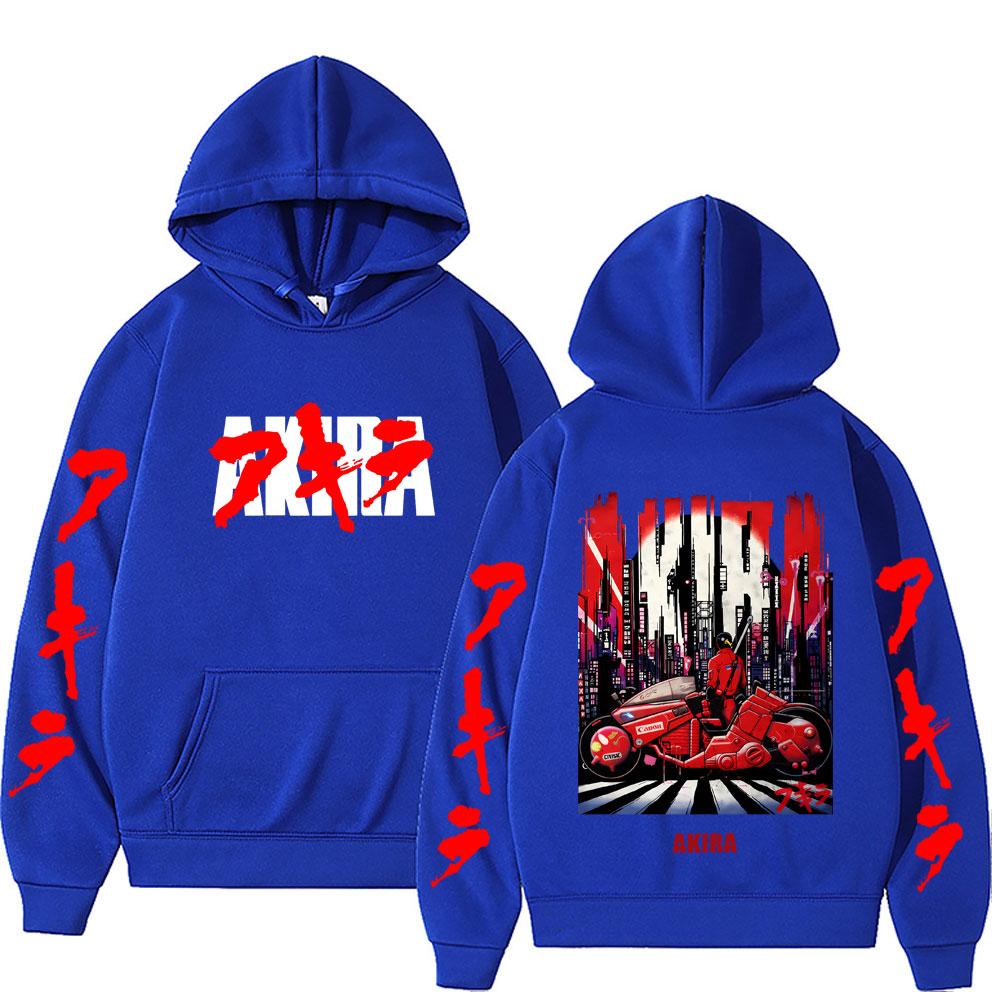 2026 Akira Anime Hoodie Unisex Neo Tokyo Biker Graphic Pullover Sweatshirt Classic Cyberpunk Manga Fan Men Women Casual Street Tops