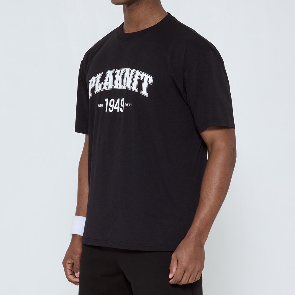 Peullaeniteu [2Pack] Quick-Dry Semi-Overfit Arch Logo T-Shirt (Type A)
