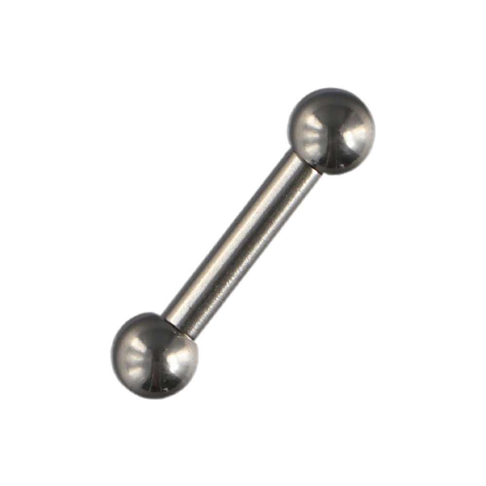 Stud Women Ear Studs Piercing Jewelry Dumbbell Tongue Nail Large Size Tongue Nail Tongue Ring