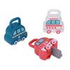 Kids Learning Locks Car Shaped Numbers Matching Different Colors Educational Lock Key Toys