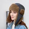 Winter denim women's outdoor warm winter hat fleece thickened ear protectors new cold hat