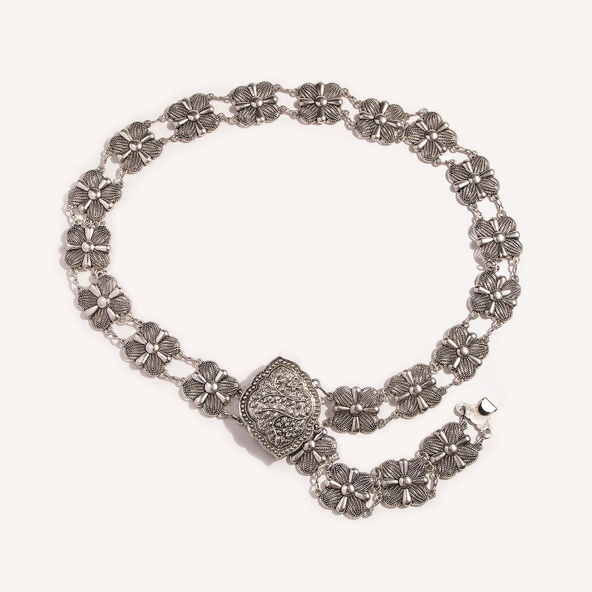 

Женский маленький цветной пояс-накладка на талию Ханфу Богемный пояс