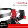 High Precision Infrared Laser Positioning Cutting Machine Push Knife Manual Tile Cutting Machine Marble Tile Cutting knife