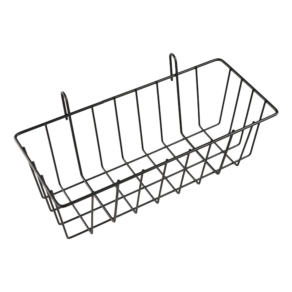 Space Saving Iron Grid Flower Pot Rectangle Mesh Display Rack Metal Decorative Storage Basket  DIY