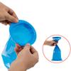 1/50pcs Disposable Sick Bags Travel Car Airplane Motion Sickness Nausea Vomit Cleaning Bag Blue Portable Sick Nets for Hospotal