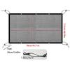 Car Seat Partition Net Pet Barrier For SUVs Sedans MPVs Tear Resistant Net for Driving Safely with Children & Pet