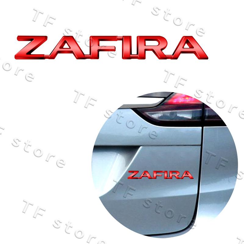 3D Chrome Metal Car Rear Trunk Fender Side Emblem Sticker For Opel ASTRA 1.6 Zafira Logo H G Corsa Astra Antara Accessories