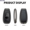 3/4 Buttons Zinc Alloy + Leather Car Key Case Cover Fob for Subaru BRZ Forester Legacy Outback WRX STI Impreza XV Crosstrek