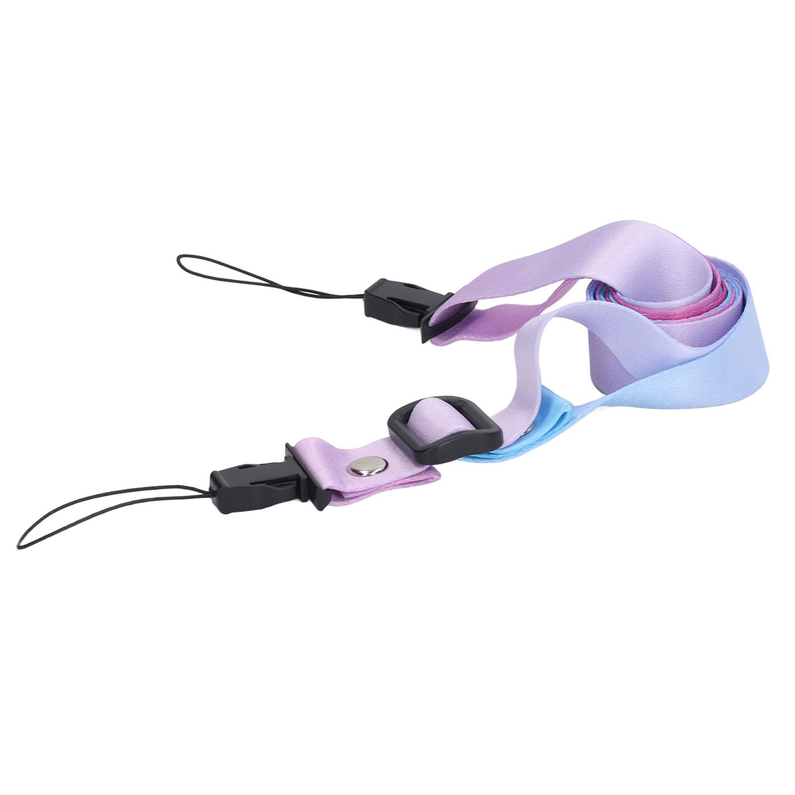 

1.2m Camera Shoulder Strap Length Adjustable Multifunctional Stylish Printed Camera Belt for Instant Camera Mini12 11 8 Gradient