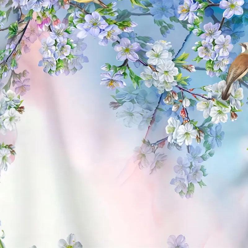 3D Digital Printed Floral Pattern Men's Short Sleeved Lapel Shirt for Summer Beach Activities and Entertainment