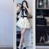 French Daughter Dress Women's Summer New First Love Sweet Princess Fluffy Cake Dress Waist Birthday Short Skirt