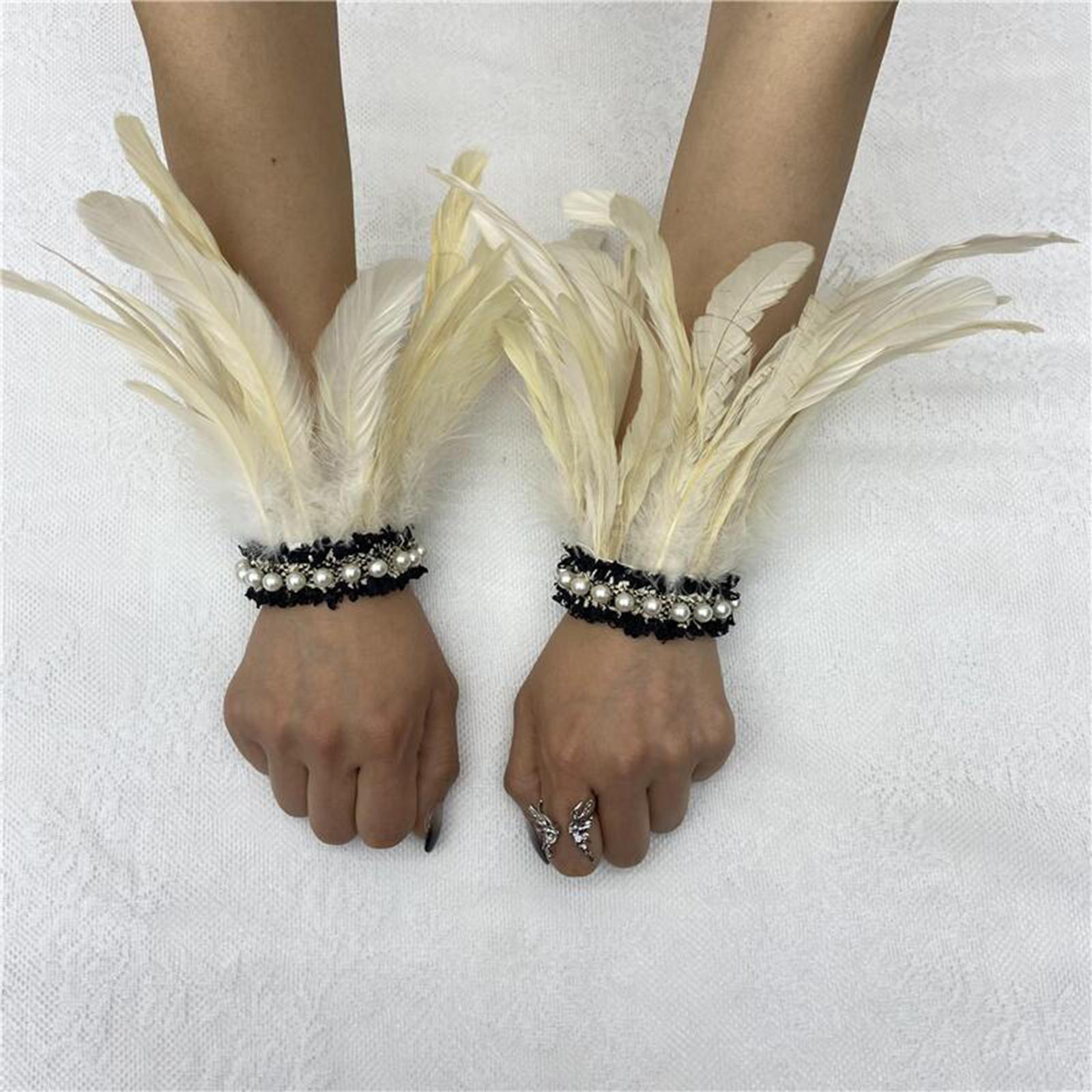 Наруч Готический Браслет Аксессуары для Ролевых Игр Украшения Браслет Аксессуары для Одежды One Size бежевый