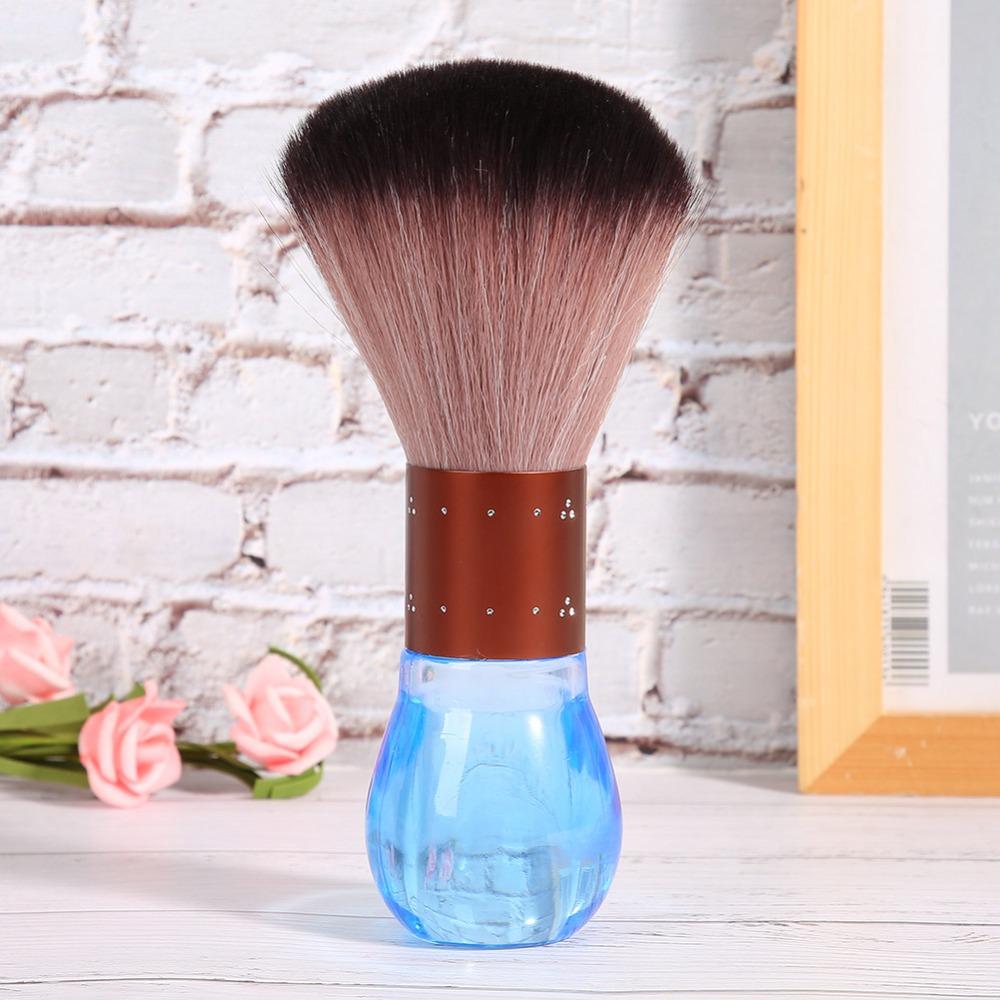 Soft Fiber Hair Dust Cleaning Brush Reusable Barber Neck Duster Home Use
