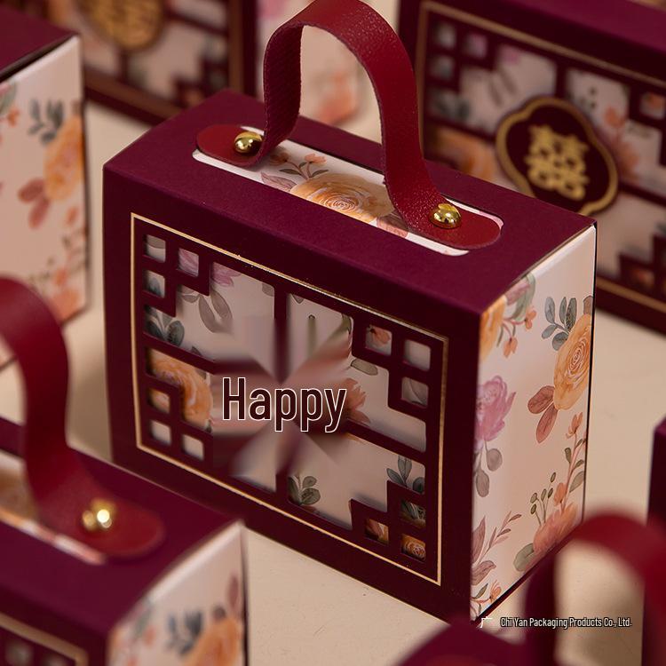 2025 Trendy Wedding Favor Boxes: Elegant Candy and Gift Packaging for Engagements.