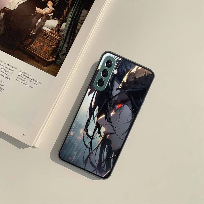 Albedo Overlord Phone Case For Samsung A04S A05S A15 A25 A35 A55 A14 A24 A34 A54 A71 A51 A41 A31 A21S A11 Galaxy Note 20 10 9 8