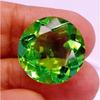 Certified Natural Peridot Green Round Cut 14-16 Ct Fabulous Loose Gemstone