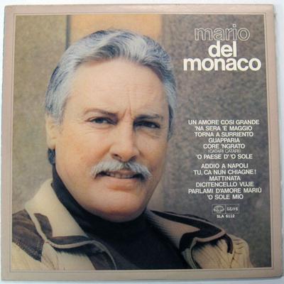 LP Schallplatte MARIO DEL MONACO DETTO MARIANO  Un Amore Cosi Grande SLA6112 SEVEN SEAS 1976 Japan Obi Klassik Gebraucht