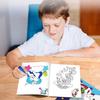 Color Book Children'S Cartoon Graffiti Drawing Book Early Education Enlightenment Fun Drawing Coloring Book Set