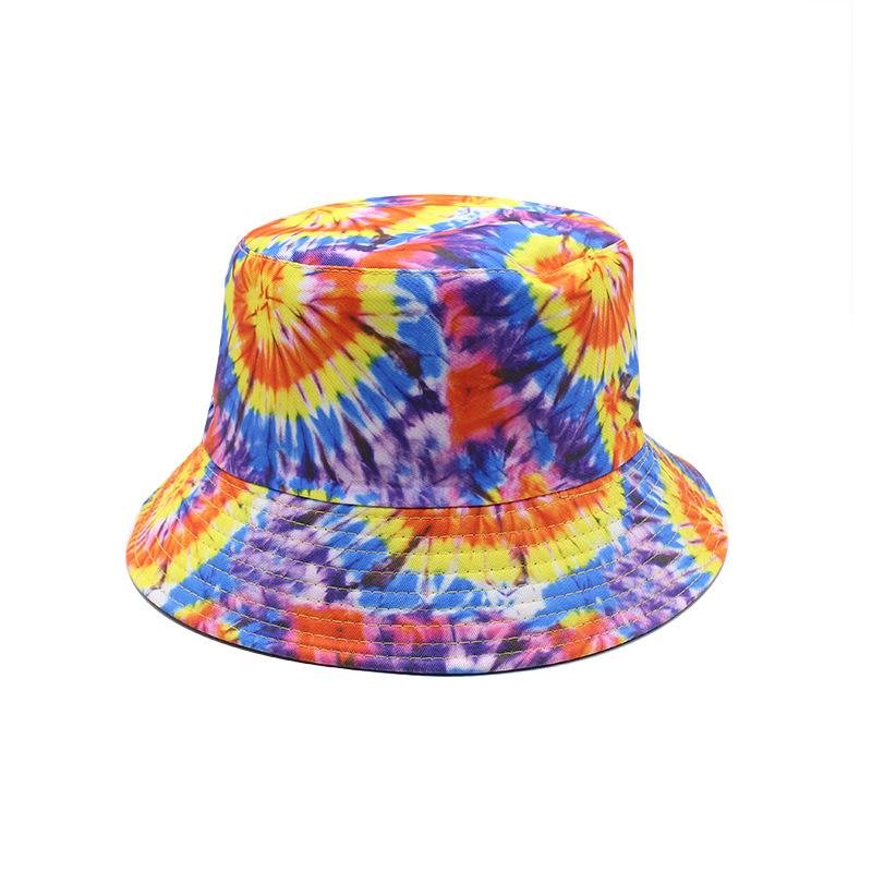 Men'S Casual Bucket Hat Versatile Flat Top Wide Eaves Women'S Sunshade Bucket Hat