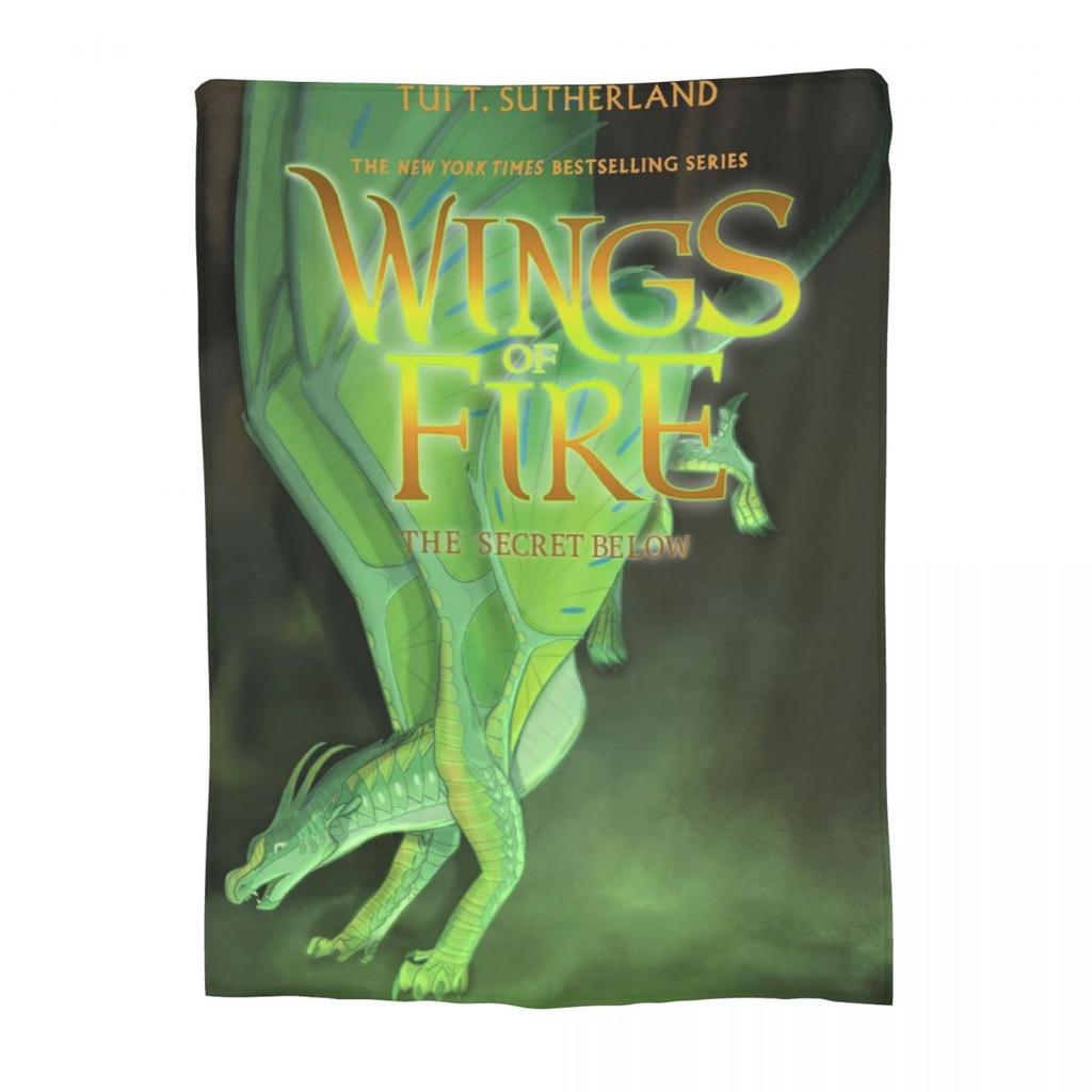 Wing Of Fire All Dragon Blankets Soft Warm Flannel Throw Blanket Bedspread for Bed Living room Picnic Travel Home Couch