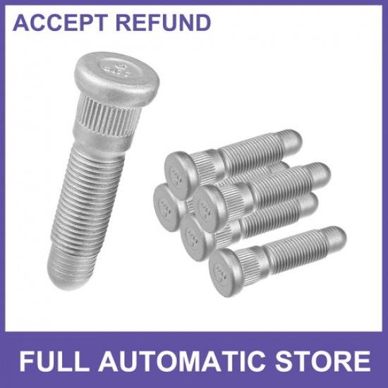 

6 Pcs M14x15 Wheel Studs 15718996 fit for Chevrolet Silverado 3500 HD 2007-2010