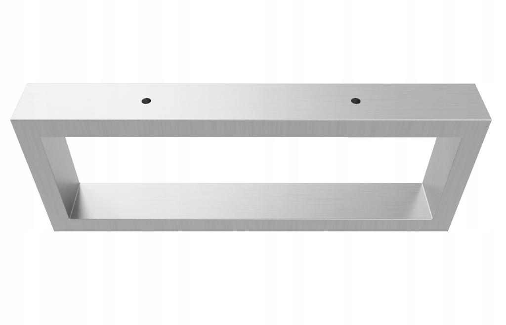 Stainless steel legs 50x15 for bedside tables, chests of drawers, cabinets, household appliance cabinets