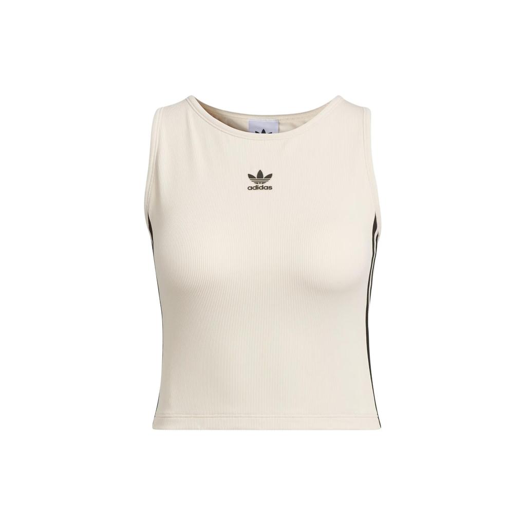 Adidas Originals 3 Stripes Tank Top Women's Wonder White JI6861
