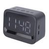 Ceas Digital cu Boxă Wireless Afișaj LED Ceas deșteptător Reîncărcabil cu Player Muzică MP3 pentru Persoanele care Dorm