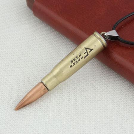 Korean New Couple Pendant Titanium Steel Jewelry Geometric Necklace Women's Short Men's Wolf Tooth Clavicle Chain
